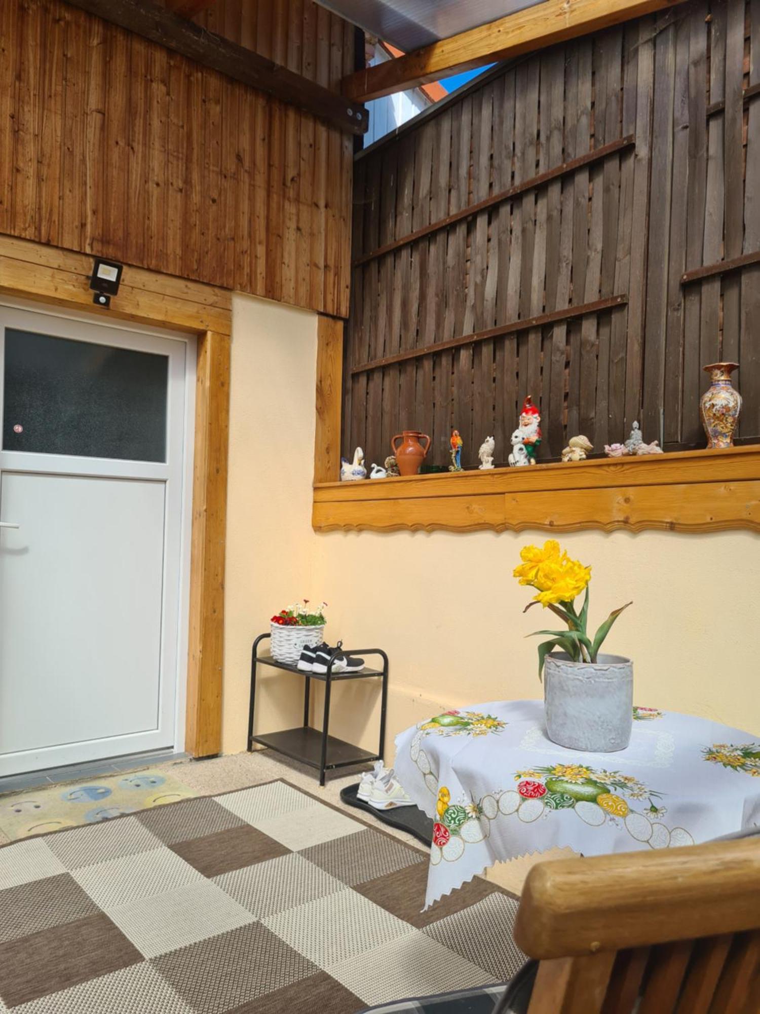 Ferienwohnung Weisskopf Alkersleben Extérieur photo